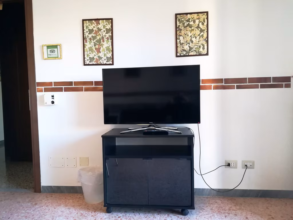 Camera matrimoniale della Casa Vacanze Il Fiore di Roma con letto a due piazze
