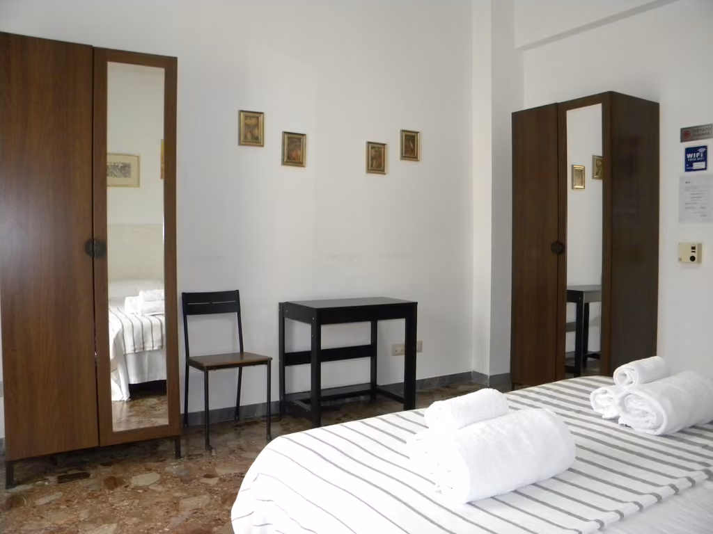 Appartamento con cucina e zona pranzo della casa vacanze a Roma